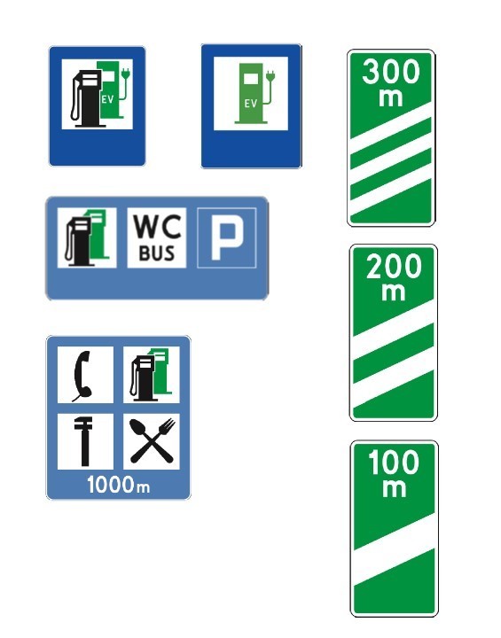 Nowe znaki na polskich drogach. Łatwiej znajdziesz punkty ładowania pojazdów elektrycznych.