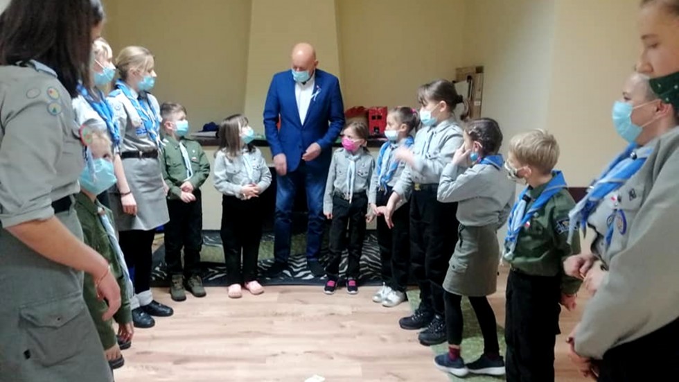 Sztum. Otwarcie nowej siedziby zuchów.