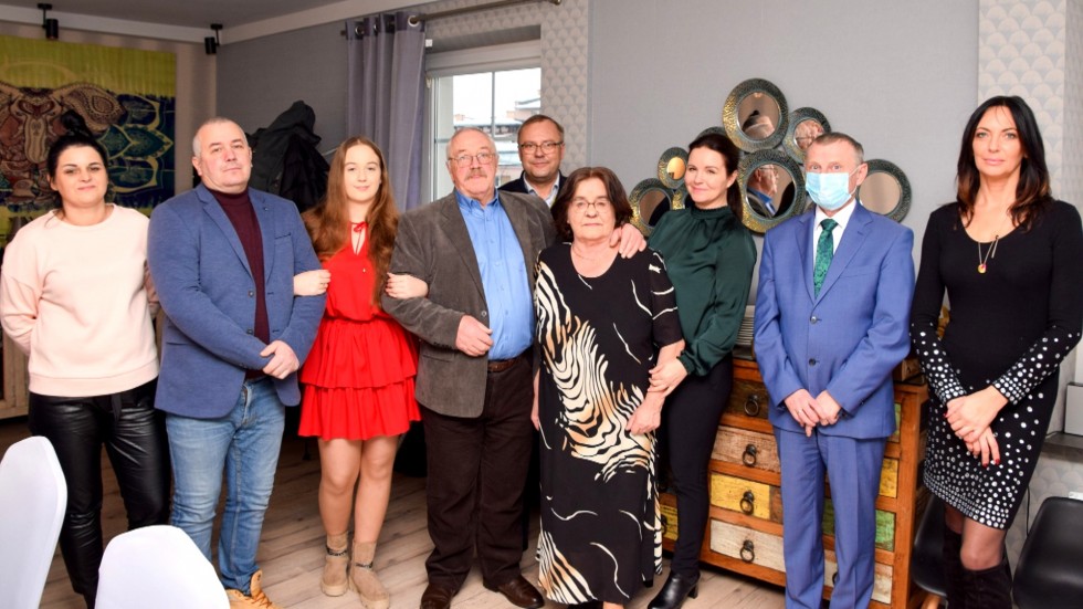 Nowy Dwór Gdański. Złote Gody państwa Renaty i Jana Kucaba.