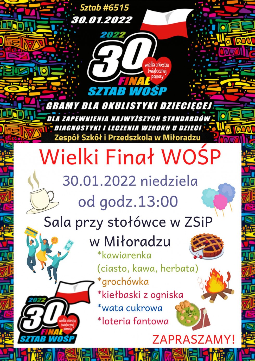 Gmina Miłoradz. Ruszyły aukcje internetowe 30. Finału WOŚP.