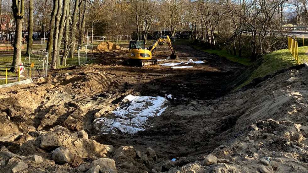 Nowy Dwór Gdański. Rozpoczęła się budowa pumptracku.