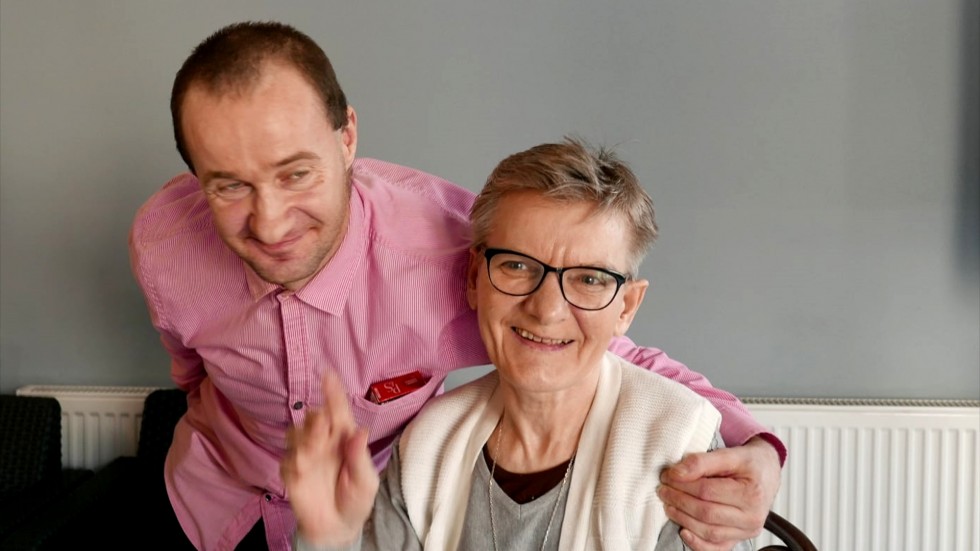 Stegna. Zabawa Walentynkowa mieszkańców DPS Mors.