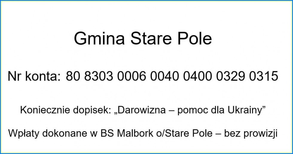 Gmina Stare Pole. Pierwsza grupa uchodźców odnalazła bezpieczny kąt na staropolskiej ziemi.