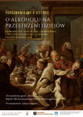 Nowy Dwór Gdański. O alkoholu na przestrzeni dziejów - kolejna odsłona Żuławskiej Kafejki Historycznej.
