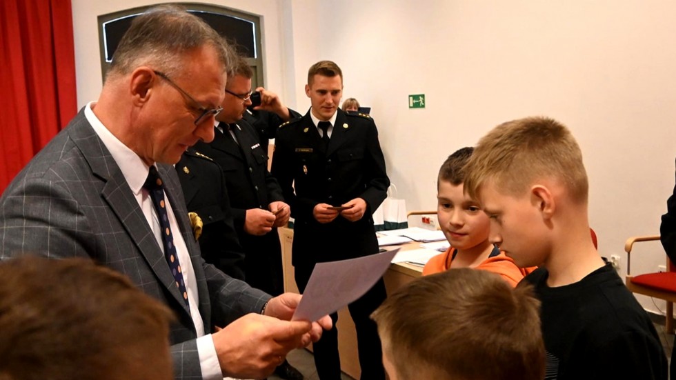 Nowy Dwór Gdański. Powiatowe eliminacje Ogólnopolskiego Turnieju Wiedzy Pożarniczej.
