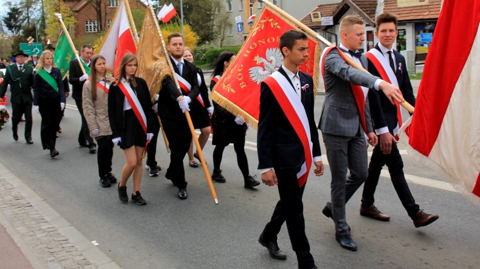Sztum. Obchody rocznicy uchwalenia Konstytucji 3 Maja.