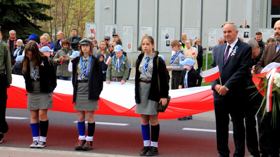 Sztum. Obchody rocznicy uchwalenia Konstytucji 3 Maja.