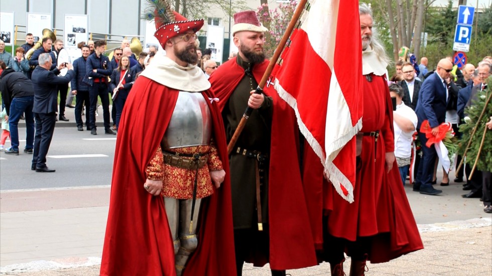 Sztum. Obchody rocznicy uchwalenia Konstytucji 3 Maja.