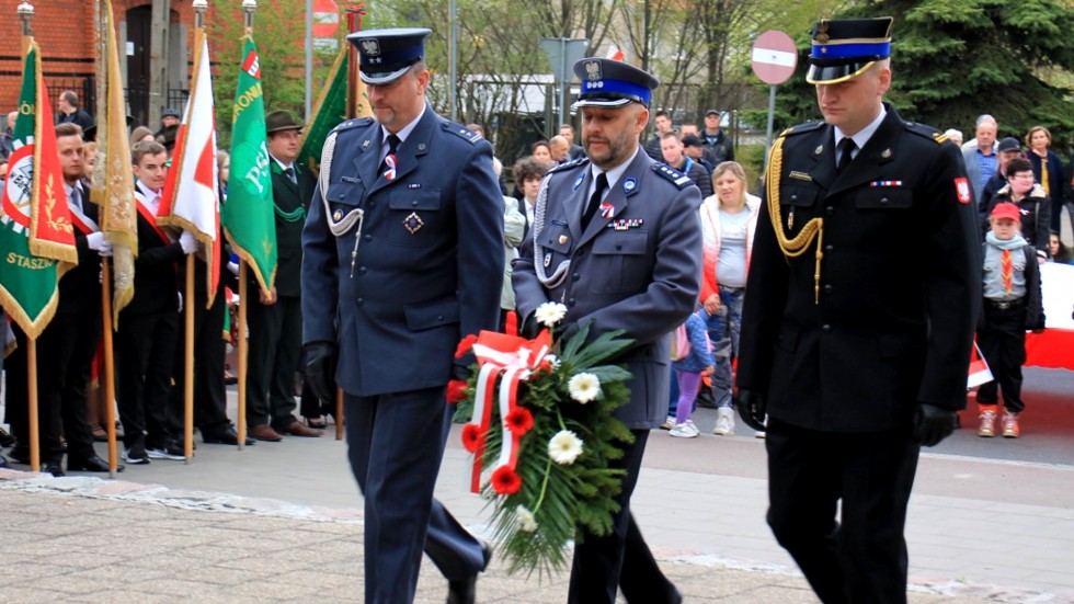 Sztum. Obchody rocznicy uchwalenia Konstytucji 3 Maja.