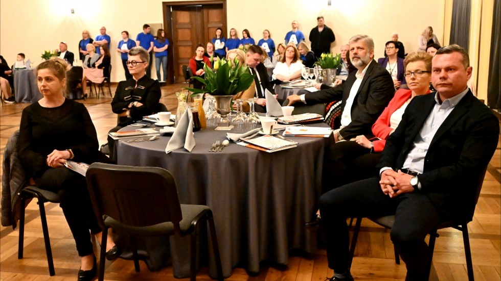 Nowy Dwór Gdański. Konferencja z okazji utworzenia Specjalistycznego Centrum Wspierającego Edukację Włączającą.