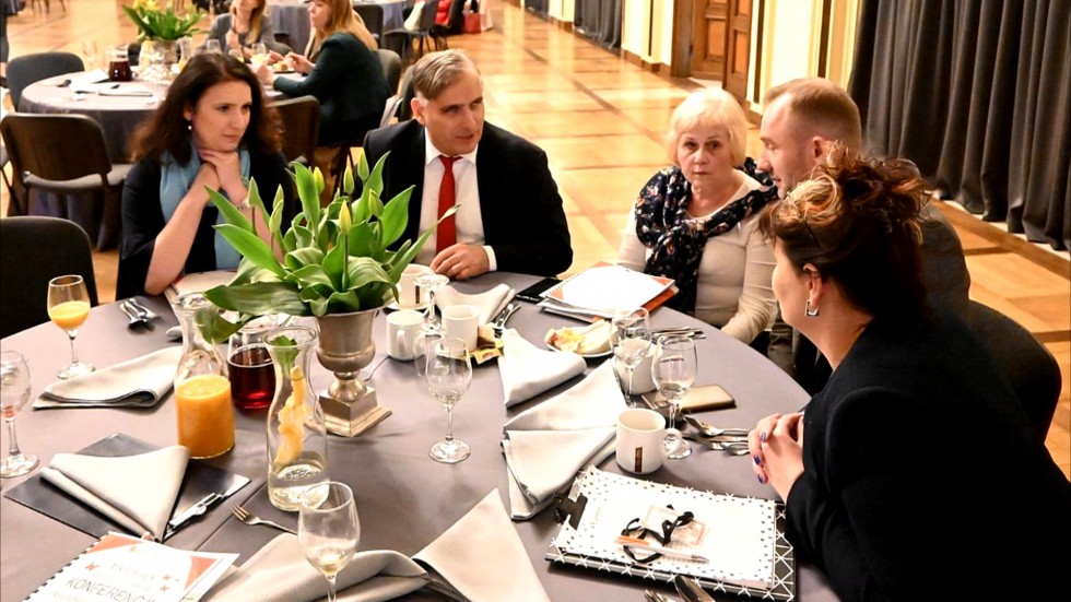 Nowy Dwór Gdański. Konferencja z okazji utworzenia Specjalistycznego Centrum Wspierającego Edukację Włączającą.