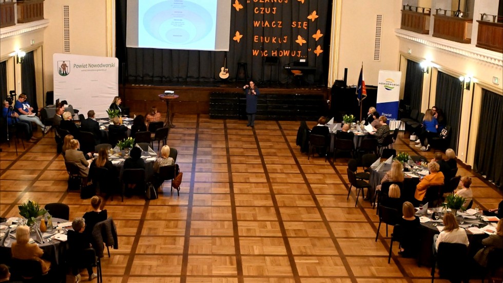 Nowy Dwór Gdański. Konferencja z okazji utworzenia Specjalistycznego Centrum Wspierającego Edukację Włączającą.