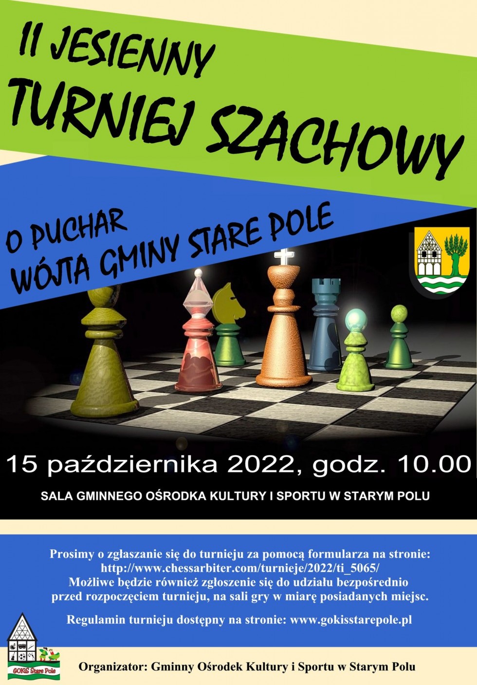 Gmina Stare Pole. Turniej Szachowy o Puchar Wójta.
