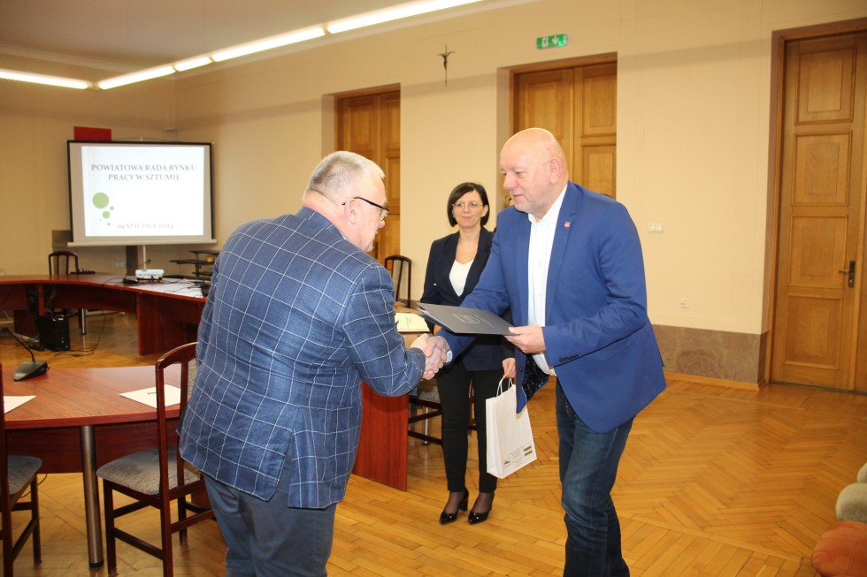 Sztum. Nowi członkowie Powiatowej Rady Rynku Pracy.