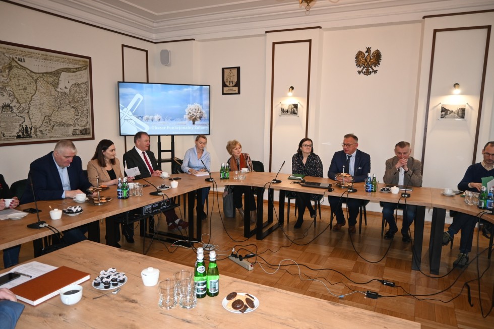 Nowy Dwór Gdański. Spotkanie Żuławskiego Obszaru Funkcjonalnego.
