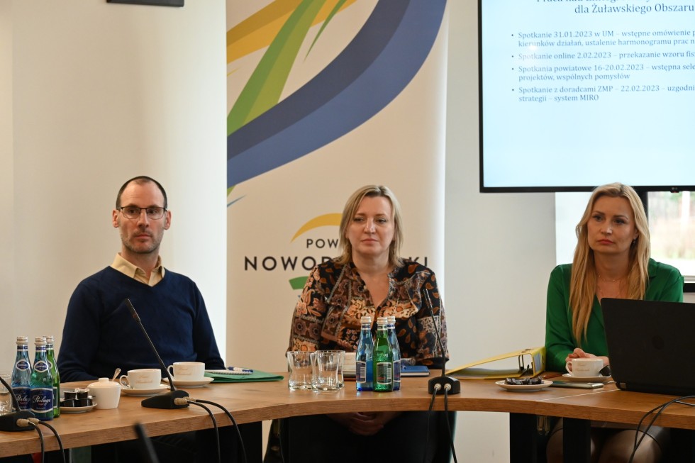 Nowy Dwór Gdański. Spotkanie Żuławskiego Obszaru Funkcjonalnego.