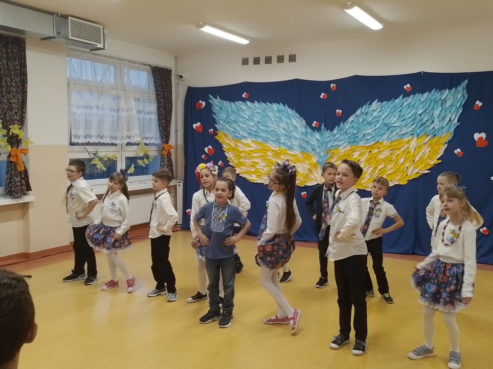 Sztutowo. Dzień Solidarności z Ukrainą.
