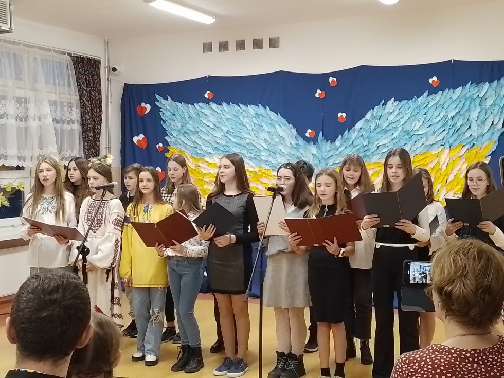 Sztutowo. Dzień Solidarności z Ukrainą.