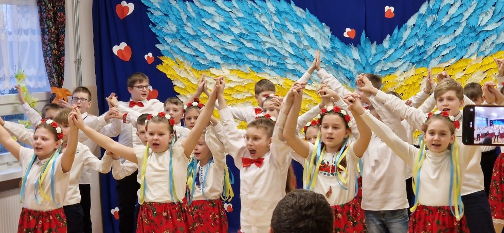 Sztutowo. Dzień Solidarności z Ukrainą.