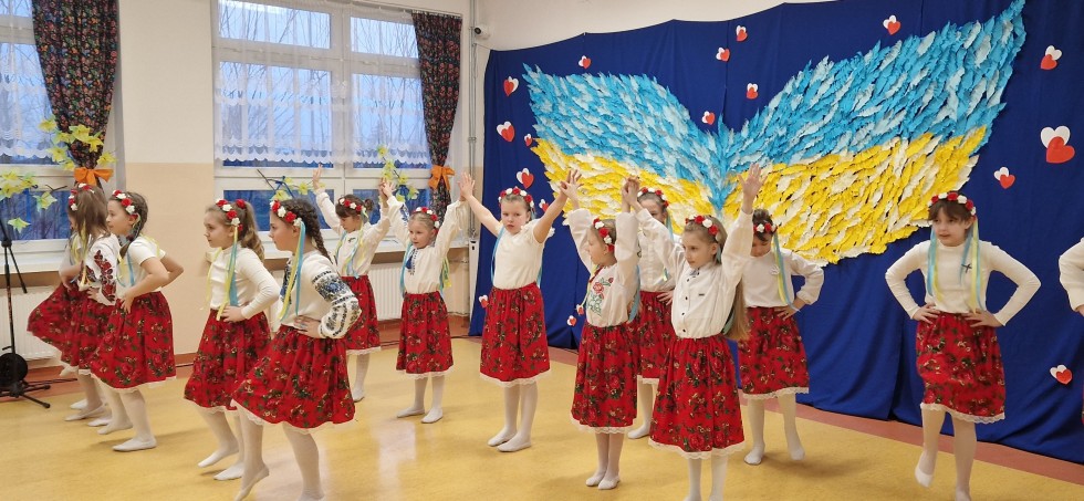 Sztutowo. Dzień Solidarności z Ukrainą.