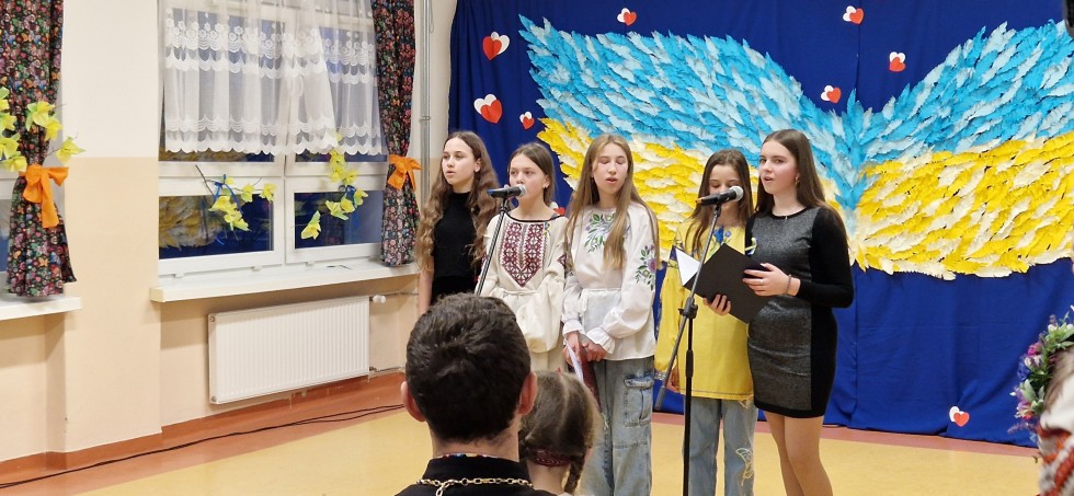 Sztutowo. Dzień Solidarności z Ukrainą.