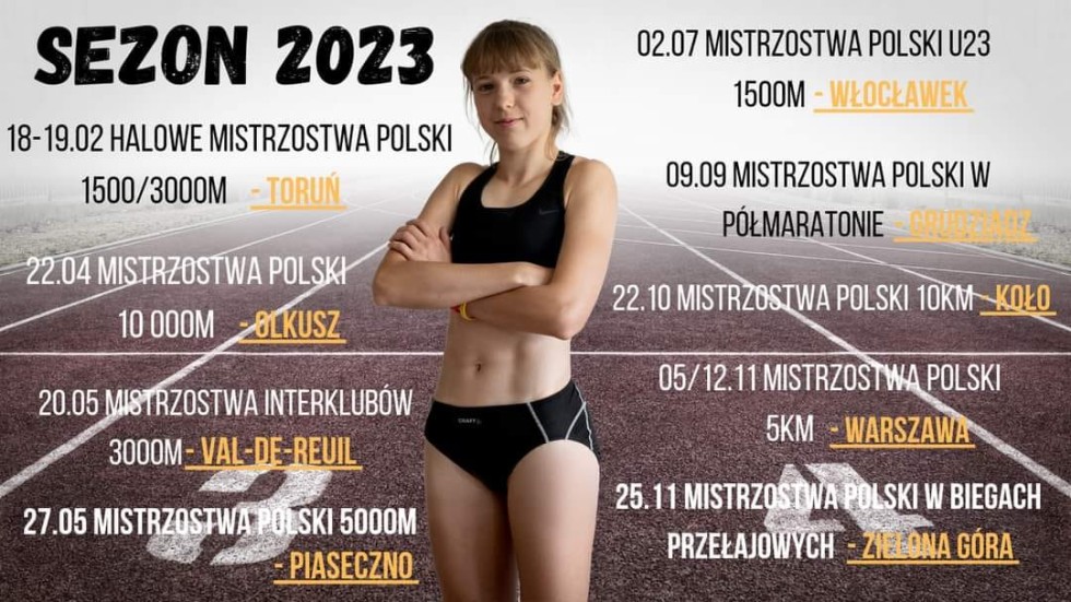 Powiat sztumski. Biegaczka Beata Niemyjska w Kadrze Narodowej B.