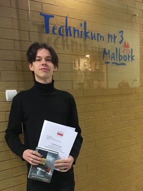 Malbork. Uczeń Technikum nr 3 w etapie centralnym Olimpiady Wiedzy o Społeczeństwie.