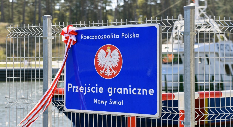 Morskie przejście graniczne Nowy Świat na Mierzei Wiślanej otwarte. Zobacz foto relację 01.05.2023