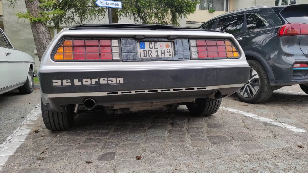 DeLorean w Malborku. Wideo i zdjęcia