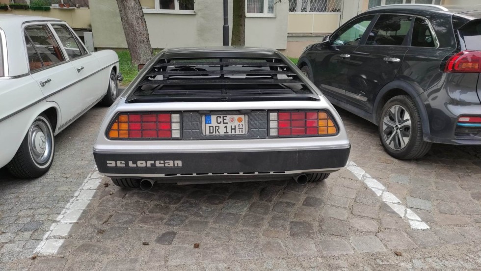DeLorean w Malborku. Wideo i zdjęcia