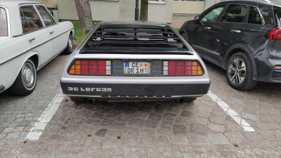DeLorean w Malborku. Wideo i zdjęcia