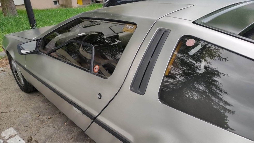 DeLorean w Malborku. Wideo i zdjęcia