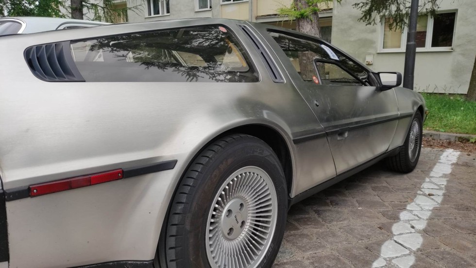 DeLorean w Malborku. Wideo i zdjęcia
