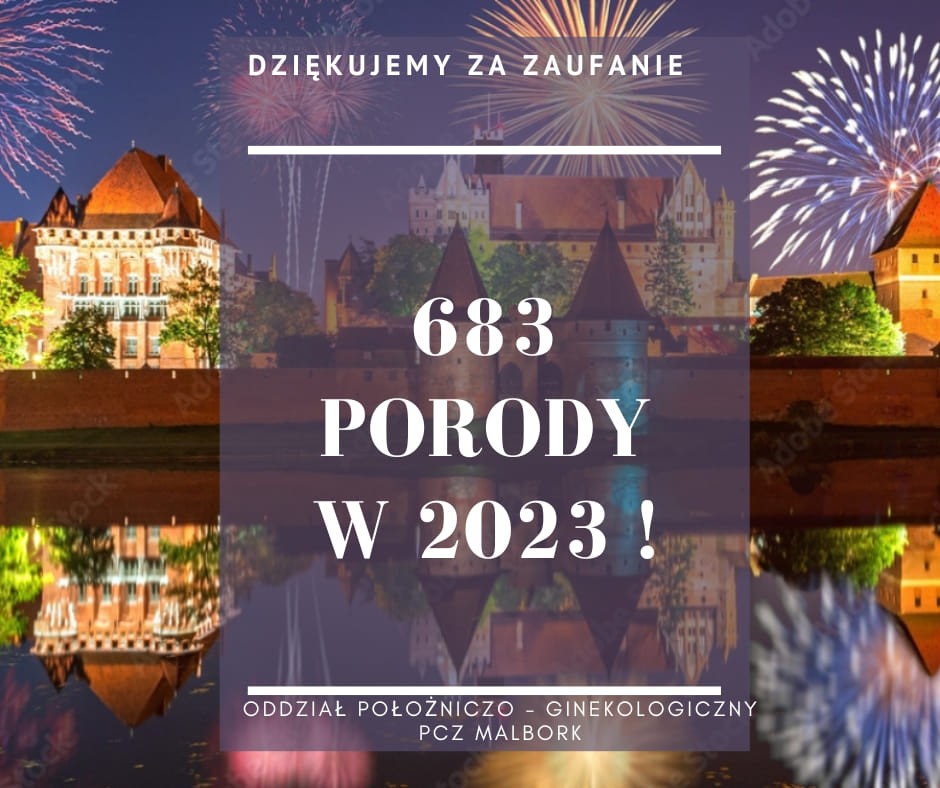 Malborska porodówka z rekordem urodzeń w 2023 roku.