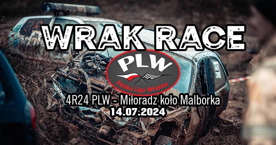 Gmina Miłoradz. W lipcu WRAK RACE - wyścigi wraków!