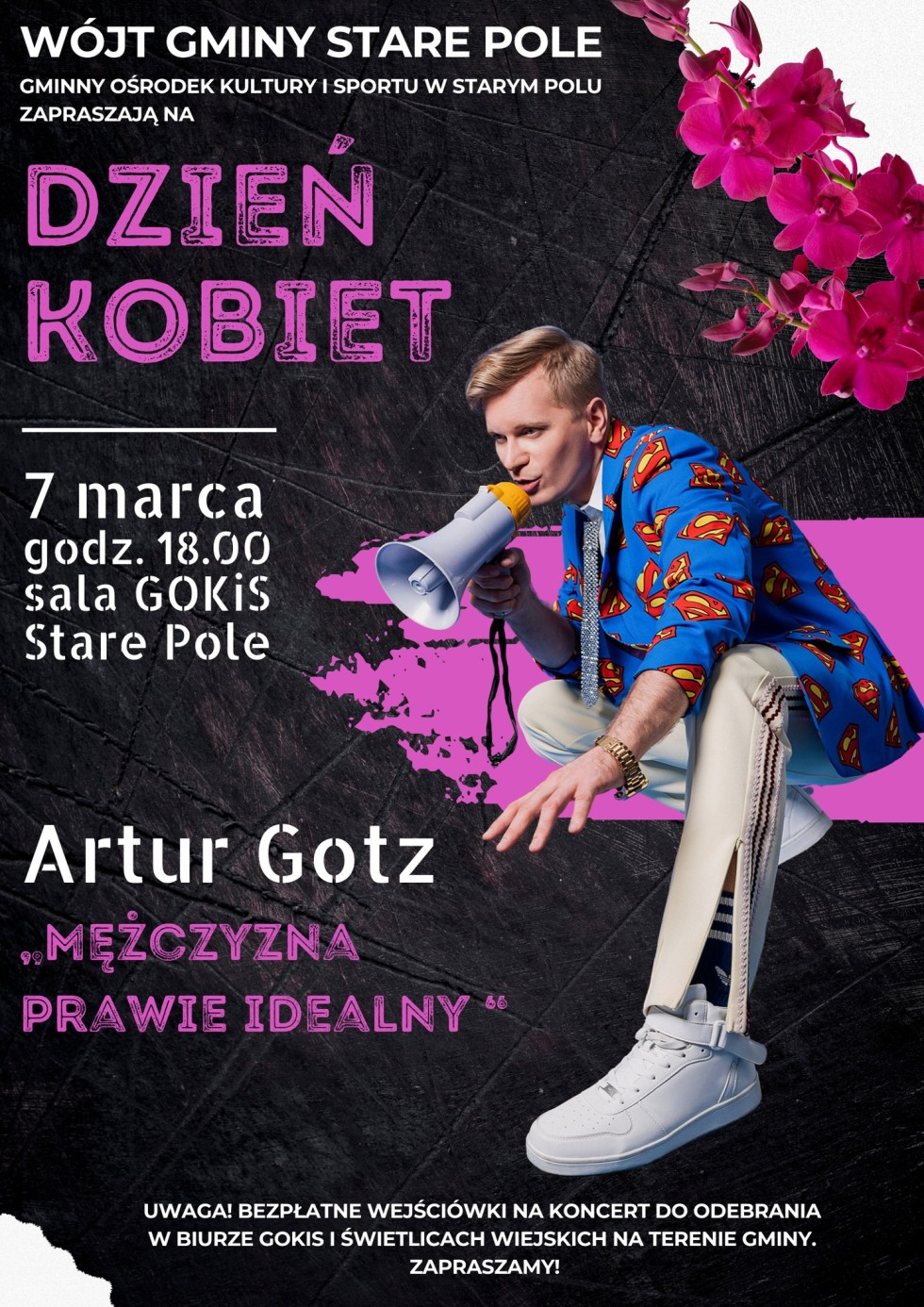 Gmina Stare Pole zaprasza na muzyczny Dzień Kobiet.