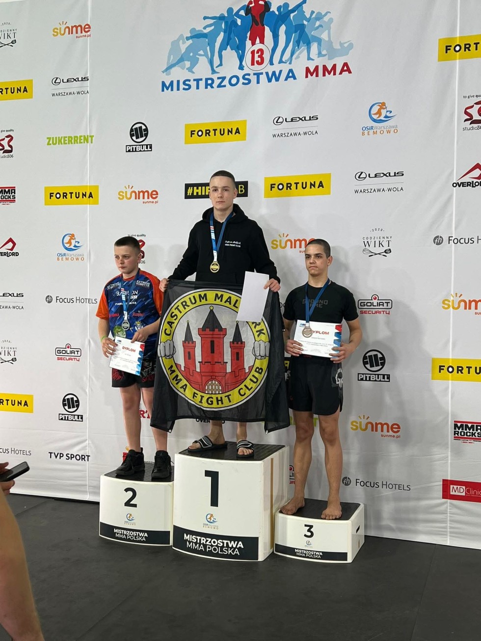 Piotr Wajs i Jakub Kun złotymi medalistami Mistrzostw MMA.