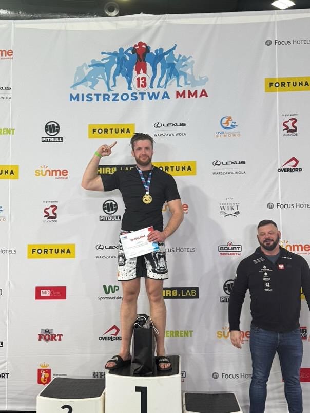 Piotr Wajs i Jakub Kun złotymi medalistami Mistrzostw MMA.