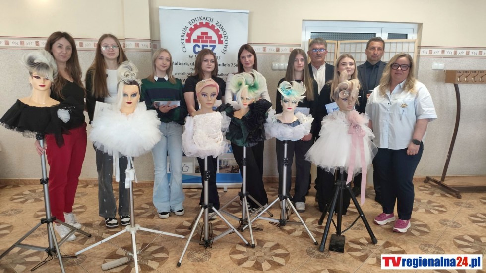 Sukces uczennic CEZ w Malborku na Mistrzostwach Polski MASTER OF BEAUTY…