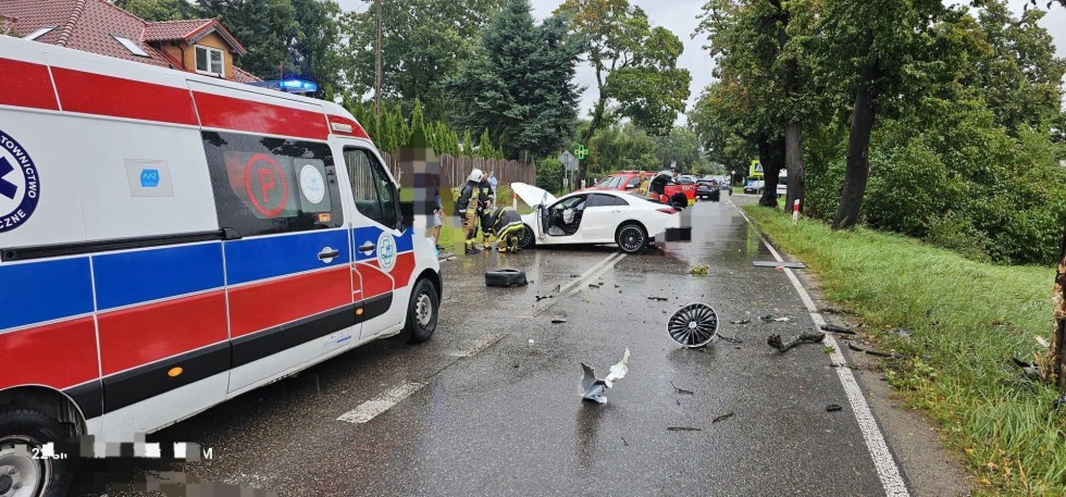 W weekend dwa groźne zdarzenia na drogach powiatu nowodworskiego.