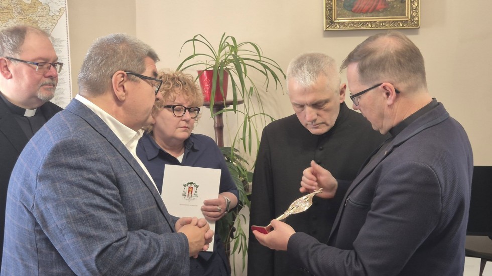 Relikwie Błogosławionej Rodziny Ulmów w malborskim hospicjum. Za nami pierwsza msza w nowej kaplicy
