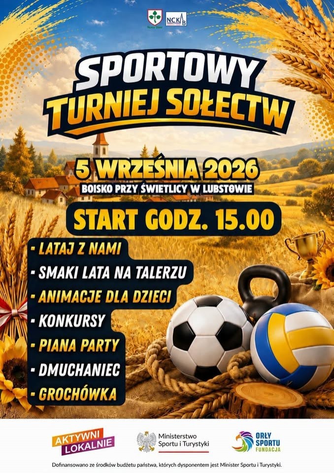Wkrótce Turniej Sołectw w Lubstowie. Sołectwa Gminy Nowy Staw powalczą o mistrzowski tytuł
