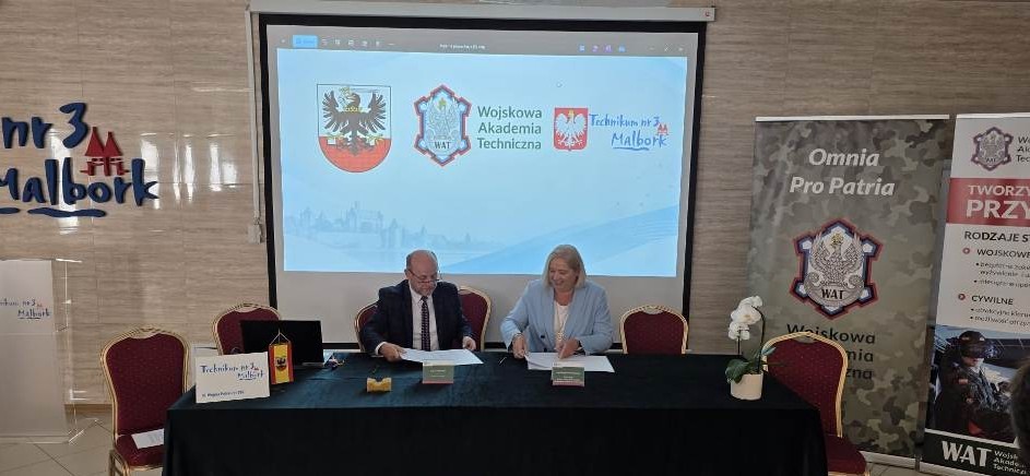 Technikum nr 3 w Malborku rozpoczyna współpracę z Wojskową Akademią Techniczną. Nowy kierunek już od przyszłego roku