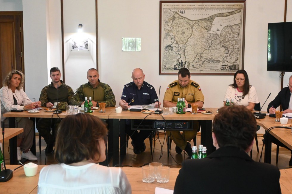 Bezpieczeństwo mieszkańców i turystów. Służby podsumowały sezon letni w powiecie nowodworskim