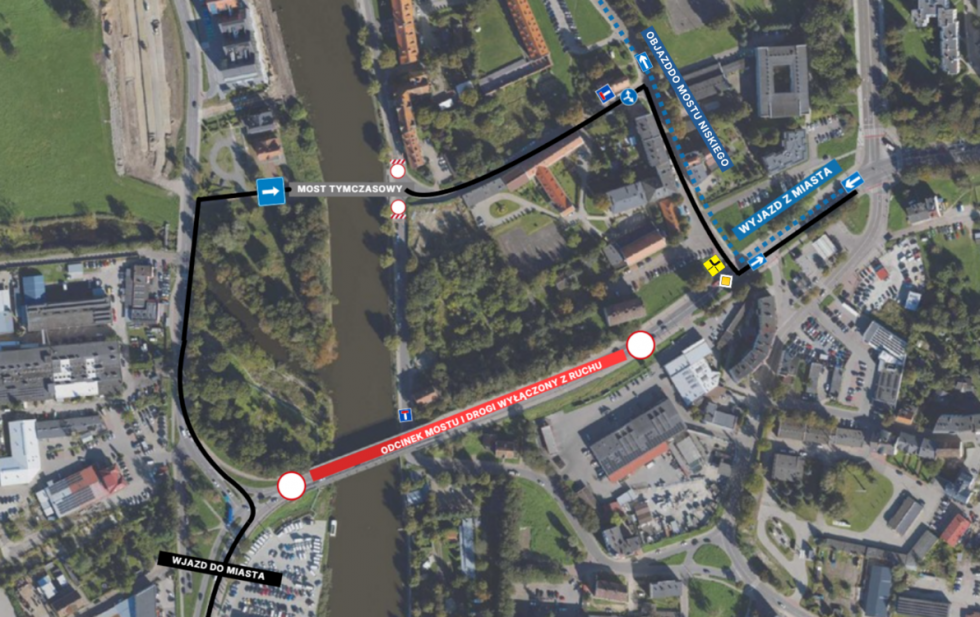 Z końcem września rozpocznie się remont Mostu Kardynała Wyszyńskiego w Elblągu.
