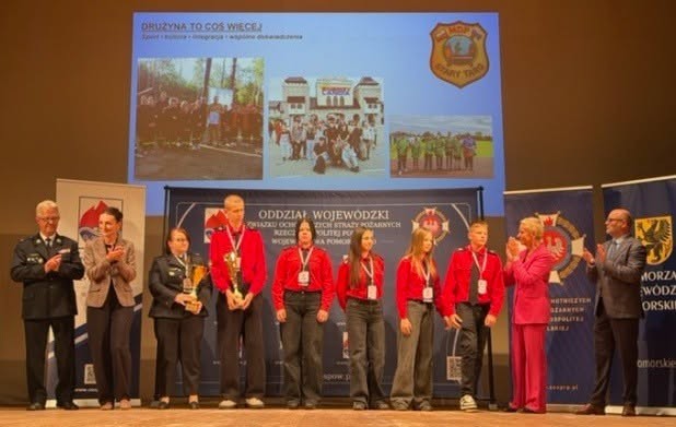 Młodzi druhowie z Powiatu Sztumskiego na historycznym kongresie w Słupsku