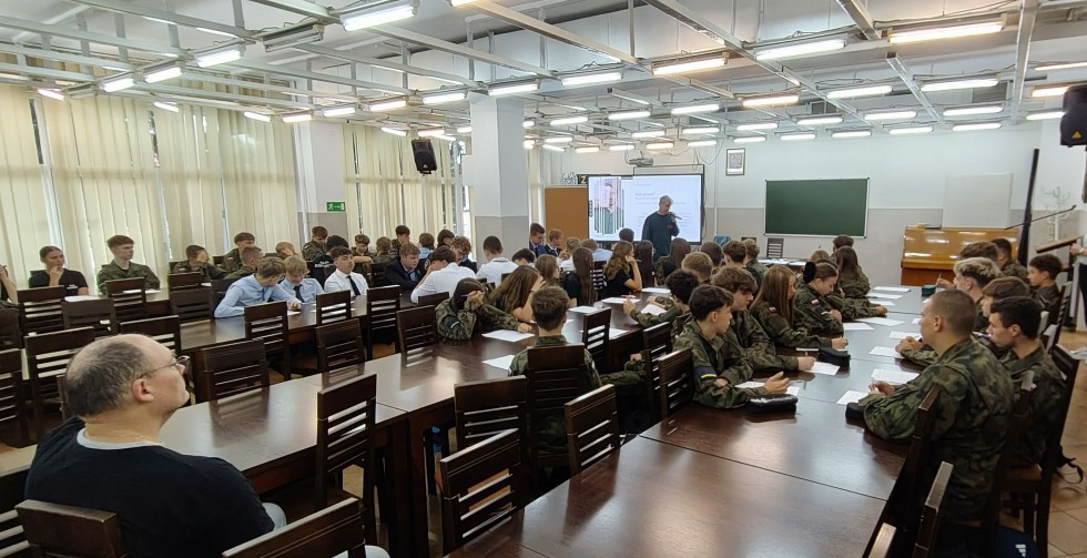 Rozmawiali o zdrowiu psychicznym. Ważne warsztaty dla młodzieży w ZST w Malborku