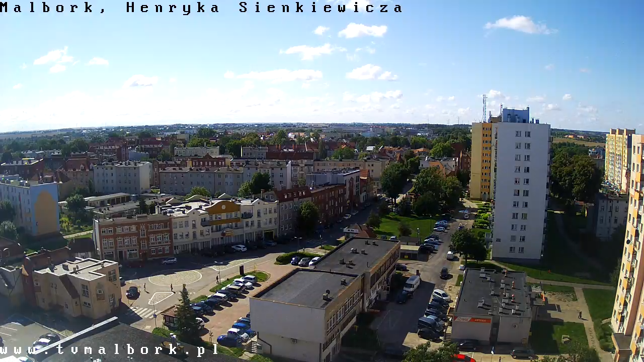 Malbork. Rondo Jasna - Henryka Sienkiewicza