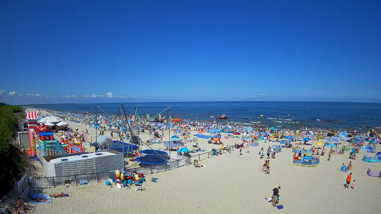 Jantar plaża live. Pogoda w Jantarze. Kamery nad Morzem Bałtyckim 