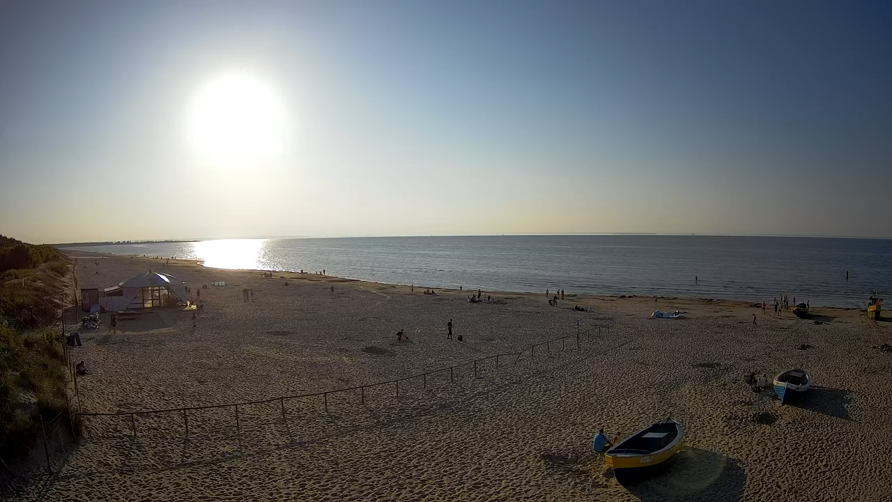 Jantar plaża live. Pogoda w Jantarze. Kamery nad Morzem Bałtyckim 